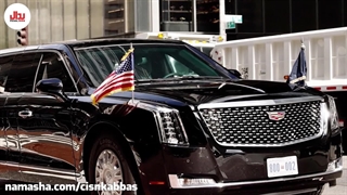 هیولا ۲ کادیلاک زرهی جو بایدن رئیس جمهور ایالات متحده آمریکا Beast 2 جو خواب‌آلود