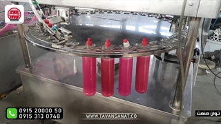 دستگاه پرکن مایع ظرفشویی توان صنعت|09152000050