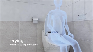 HK7636 توالت هوشمند توالت هوشمند هوشمند دستشویی بیت الکترونیکی توالت اتوماتیک