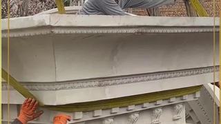 اجرا مراحل نصب ستون سرستون رومی