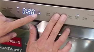 اموزش اپشن و برنامه های ظرفشویی ال جی