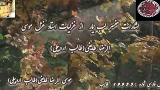 هوای عاشقی و اشارت مفسر لب یار از سروده های بسیار روحنواز طالب اردبیلی با صدای شاعر