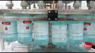 دستگاه پرکن محلول ضد عفونی توان صنعت | 09152000050