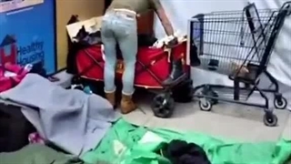 وضعیت نابسامان بی خانمان های آمریکا