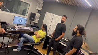 پیمان بحرانی در استدیو