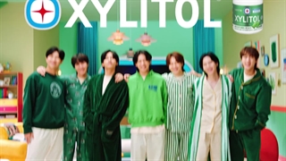 تبلیغ BTS ( نامجون، جونگکوک، شوگا و تهیونگ) برای برند XYLITOL♡♡