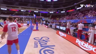 خلاصه بازی لهستان (3)  - (2) اسلوونی در رقابتهای لیگ ملتهای والیبال 2023