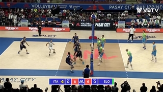 خلاصه بازی ایتالیا (3)  - (0) اسلوونی در رقابتهای لیگ ملتهای والیبال 2023