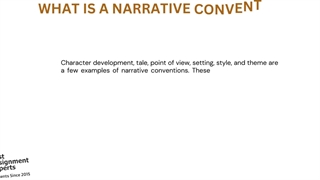 conventions of narrative