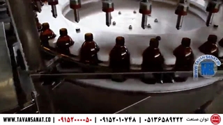 دستگاه پرکن و دربندی ظروف شیشه دارویی توان صنعت | 09152000050