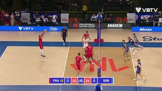 خلاصه بازی صربستان (1)  - (3) فرانسه در رقابتهای لیگ ملتهای والیبال 2023