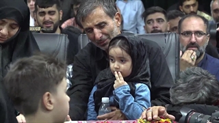 تشییع شهید مدافع حرم مهدی اکبر پور روشن در معراج شهدا