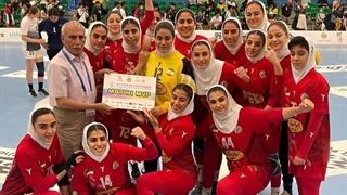 تکرار جهانی شدن دختران هندبالیست جوان