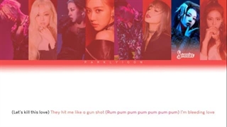 BLACKPINK X KARD - mushap lyricsکپشن لینک ناشناس