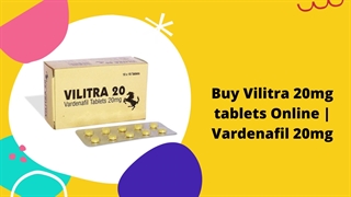 Buy Vilitra 20mg tablets Online | Vardenafil  20mg