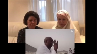 14020418: ری اکشن "فاطمه اگوستینو" به کشیش مسلمان آفریقایی!