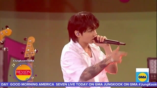 اجرای آهنگ SEVEN جونگکوک (BTS) در کنسرت تابستانی GMA♡♡