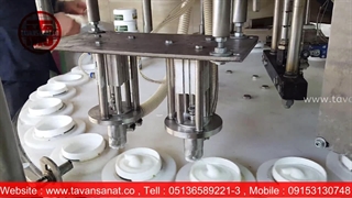 دستگاه پرکن و دربند کرم توان صنعت | 09152000050