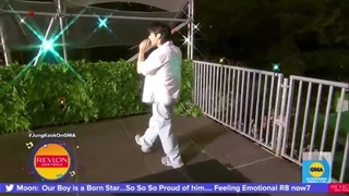 اجرای آهنگ Euphoria از جونگکوک در کنسرت تابستانی Gma♡