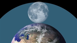 چرا ماه بعضی وقت‌ها بزرگتر به نظر می‌رسه؟