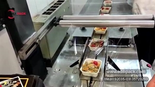 دستگاه بسته بندی ظرف سالاد