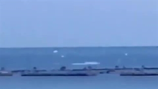 حمله قایق های تندروهای بدون سرنشین اوکراین به بندر کریمه