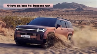 اولین تصاویر از سانتافه مدل 2024/ NEW Hyundai SANTA FE (2024)