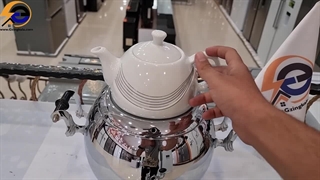 سماور روگازی ۷ لیتر برادران سیفی مدل ۲۰۱۵(gzingkala)