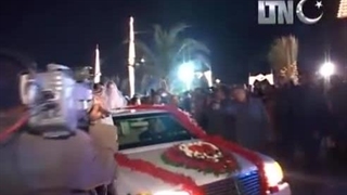 حفل زفاف عائشة القذافی بنت المجرم معمر part2 Aisha Gaddafi.wmv