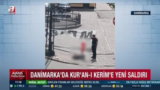 Danimarka'da İslam karşıtı bir grup Kur'an-ı Kerim yaktı!