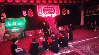مراسم عزاداری دهه اول محرم الحرام شب ششم مسجد فخریه