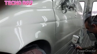 نقاشی رنگ آمیزی کوره ای ماشین در تکنوروژ تهران کرج 09125347336