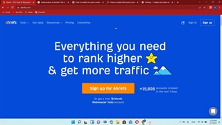 اکانت رایگان ahrefs