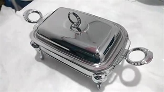 سوفله خوری مستطیلی استیل 1.5 لیتری مدل سیلور