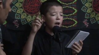 نوحه دختری یادی پدر میکند _ مداح اهل بیت ابوالفضل غلامی