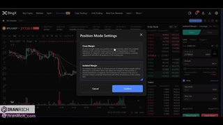 حالت کراس Cross و ایزوله Isolated در صرافی بینگ ایکس BingX