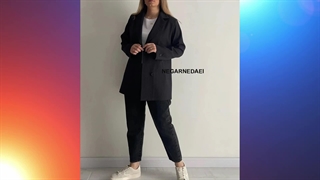 کت فاستونی Lia ( مشکی)