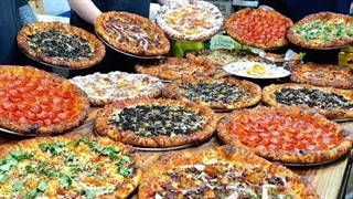 پیتزا دست ساز کره ای - موج کره ای