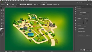 آموزش طراحی نقشه های ساده شده در ایلاستریتور - گرافیسم