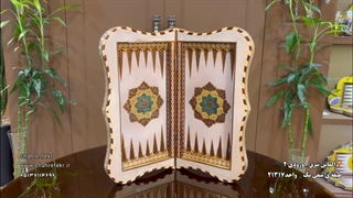 تخته نرد خاتم دالبر تذهیب