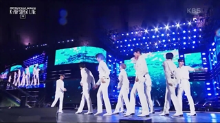 کنسرت گروه ZeroBaseOne " زیروبیس‌وان "با آهنگ `In bloom` در مراسم 2023 World Scout Jamboree