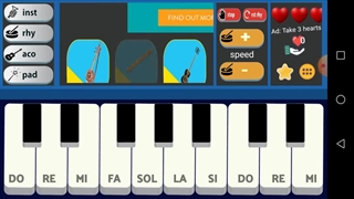 آموزش ساده و آسان نوازندگی با کیبورد یا اورگ با گوشی قسمت 4