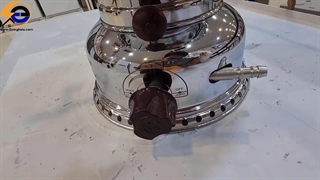 سماور برقی ۱۰ لیتری برادران سیفی مدل صدفی