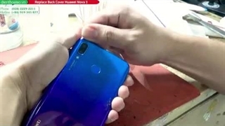 آموزش تعویض درب پشت هواوی Nova 3 - ابزارک موبایل - abzarakmobile.com