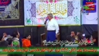 مداحی حاج اصغر رضوان پور در مقام مادر