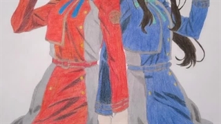 نقاشیم از انیمه لیکوریس ریکویل ⁦( ꈍᴗꈍ)⁩