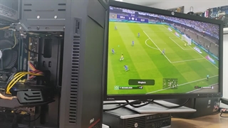 ای5 اقتصادی قدرتمند با گرافیک 8 گیگ تست بازی PES 2021
