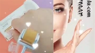 بهبود افتادگی و شلی پوست صورت/درمارولر تیتانیومیzgts