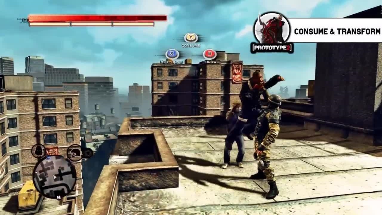 PROTOTYPE 2 - All Super Powers and Ultimate Abilities Full Upgraded - نماشا