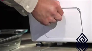 آموزش تصویری تمیز کردن فیلتر لباسشویی LG